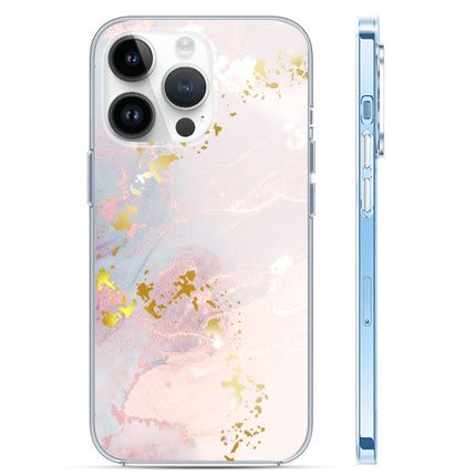 Coloured Glaze Marble Phone Case, For iPhone 14, For iPhone 14 Plus, For iPhone 14 Pro