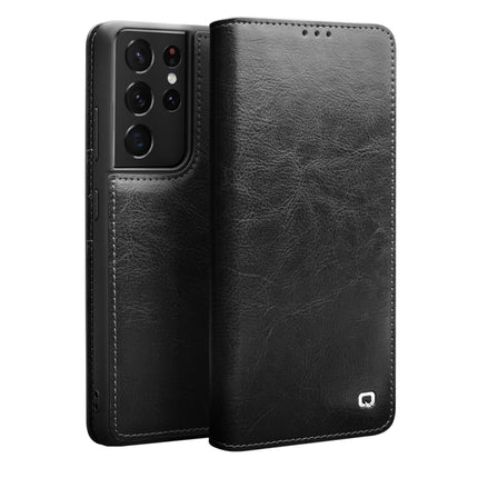 QIALINO Genuine Leather Phone Case, For Samsung Galaxy Note20, For Samsung Galaxy Note20 Ultra, For Samsung Galaxy S21 5G, For Samsung Galaxy S21+ 5G, For Samsung Galaxy S21 Ultra 5G, For Samsung Galaxy S22 Ultra 5G, For Samsung Galaxy S22+ 5G         ...