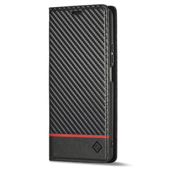 LC.IMEEKE Carbon Fiber Texture Flip Leather Phone Case, For Xiaomi 12T/12T Pro/Redmi K50 Ultra, For Xiaomi Redmi K50 Ultra