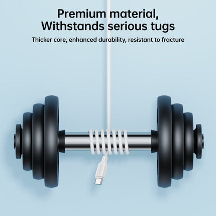 JOYROOM S-UC027A9 3A USB to USB-C/Type-C Fast Charging Data Cable, Length: 2m, 2m