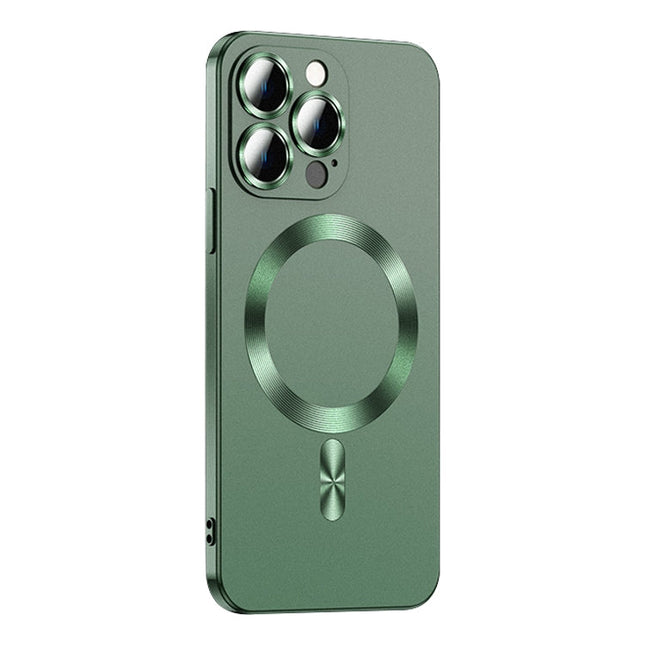 Liquid Lens Protector Magsafe Phone Case, For iPhone 12 Pro Max