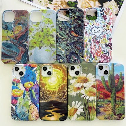 Varnishing Water Stick PC Phone Case, For iPhone 14 Pro Max, For iPhone 13, For iPhone 13 Pro