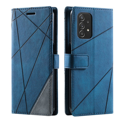 Skin Feel Splicing Leather Phone Case, For Samsung Galaxy A23 4G, For Realme C21Y, For Realme C31, For Realme C35