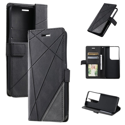 Skin Feel Splicing Leather Phone Case, For OPPO Reno8 Pro+, For OPPO Reno8 Pro, For OPPO Reno8, For Samsung Galaxy Xcover5