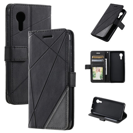 Skin Feel Splicing Leather Phone Case, For OPPO Reno8 Pro+, For OPPO Reno8 Pro, For OPPO Reno8, For Samsung Galaxy Xcover5