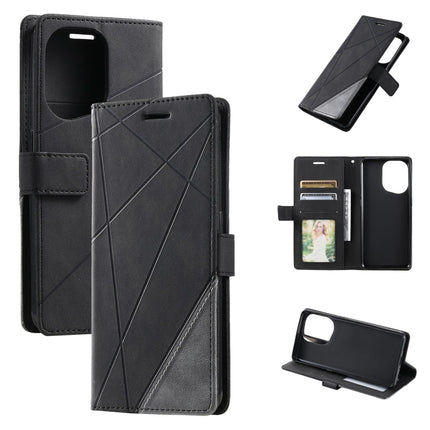 Skin Feel Splicing Leather Phone Case, For OPPO Find X5, For Xiaomi Redmi 10A, For Xiaomi Redmi 10 Prime+ 5G, For Sony Xperia 1 IV