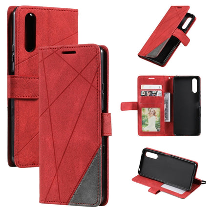 Skin Feel Splicing Leather Phone Case, For OPPO Find X5, For Xiaomi Redmi 10A, For Xiaomi Redmi 10 Prime+ 5G, For Sony Xperia 1 IV