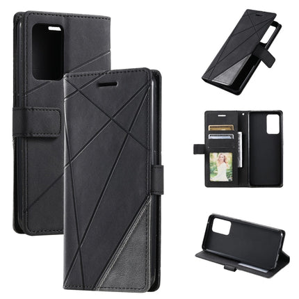 Skin Feel Splicing Leather Phone Case, For Sony Xperia 10 IV, For Xiaomi Redmi Note 11T Pro 5G, For Xiaomi Poco M4 5G, For OPPO Find X5 Pro