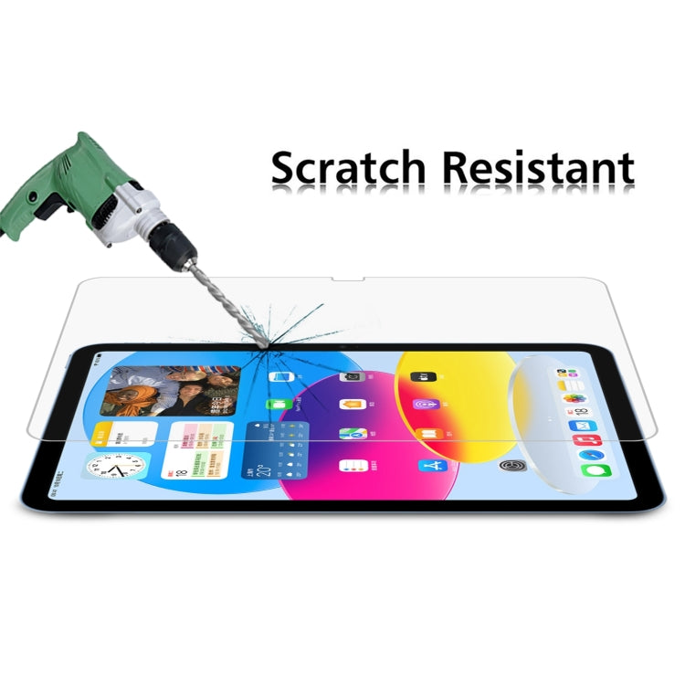 25pcs 0.26mm 9H 2.5D Explosion-proof Tempered Glass Film, For iPad 10th Gen 10.9 2022(25 PCS)