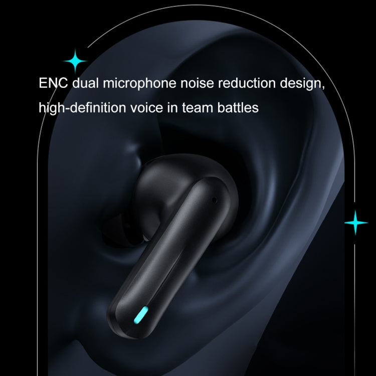 USAMS XJ13 XJ ENC Dual Microphone Noise Cancelling TWS Wireless Bluetooth Earphone, USAMS XJ13