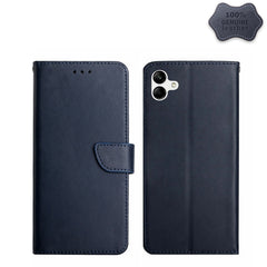 Genuine Leather Fingerprint-proof Flip Phone Case, For Samsung Galaxy A04 4G, For Samsung Galaxy A04s, For Samsung Galaxy A23 5G JP Version, For Samsung Galaxy A23e/A23s, For Sony Xperia 5 IV, For vivo X80 Lite/V25 5G, For Honor 70 Pro/70 Pro+���������...