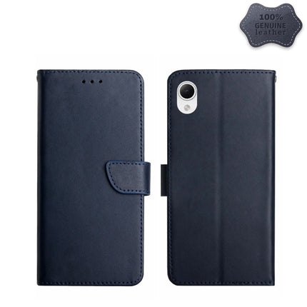 Genuine Leather Fingerprint-proof Flip Phone Case, For Samsung Galaxy A04 4G, For Samsung Galaxy A04s, For Samsung Galaxy A23 5G JP Version, For Samsung Galaxy A23e/A23s, For Sony Xperia 5 IV, For vivo X80 Lite/V25 5G, For Honor 70 Pro/70 Pro+���������...