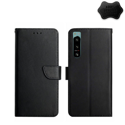 Genuine Leather Fingerprint-proof Flip Phone Case, For Samsung Galaxy A04 4G, For Samsung Galaxy A04s, For Samsung Galaxy A23 5G JP Version, For Samsung Galaxy A23e/A23s, For Sony Xperia 5 IV, For vivo X80 Lite/V25 5G, For Honor 70 Pro/70 Pro+���������...