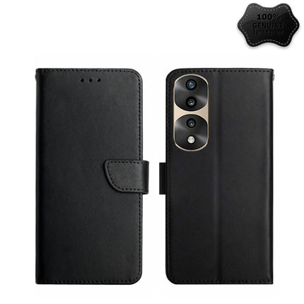 Genuine Leather Fingerprint-proof Flip Phone Case, For Samsung Galaxy A04 4G, For Samsung Galaxy A04s, For Samsung Galaxy A23 5G JP Version, For Samsung Galaxy A23e/A23s, For Sony Xperia 5 IV, For vivo X80 Lite/V25 5G, For Honor 70 Pro/70 Pro+���������...