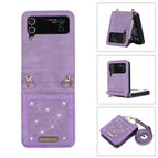 For Samsung Galaxy Z Flip4 / Purple