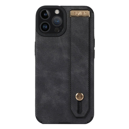 Wrist Strap TPU Leather Phone Case, For iPhone 14, For iPhone 14 Plus, For iPhone 14 Pro, For iPhone 14 Pro Max, For iPhone 13