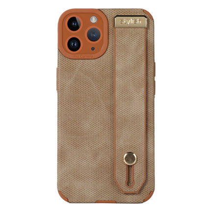 Wrist Strap TPU Leather Phone Case, For iPhone 11, For iPhone 11 Pro Max