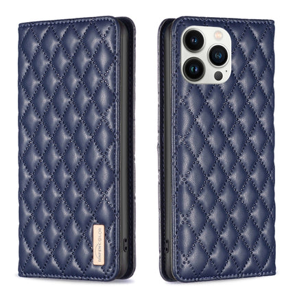 Diamond Lattice Magnetic Leather Flip Phone Case, For iPhone 13 Pro Max, For iPhone 13 Pro, For iPhone 13, For iPhone 12 Pro Max