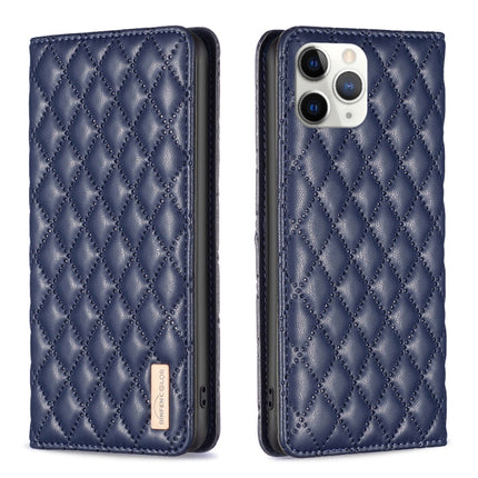Diamond Lattice Magnetic Leather Flip Phone Case, For iPhone 12 / 12 Pro, For iPhone 11 Pro Max, For iPhone 11 Pro, For iPhone 11