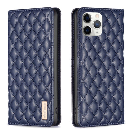 Diamond Lattice Magnetic Leather Flip Phone Case, For iPhone 12 / 12 Pro, For iPhone 11 Pro Max, For iPhone 11 Pro, For iPhone 11