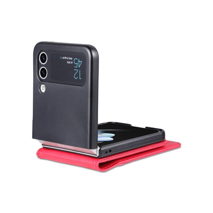AZNS Magnetic Calf Texture Flip Leather Phone Case, For Samsung Galaxy Z Flip4 5G, For Samsung Galaxy Z Flip3 5G