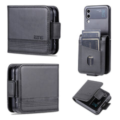 AZNS Magnetic Calf Texture Flip Leather Phone Case, For Samsung Galaxy Z Flip4 5G, For Samsung Galaxy Z Flip3 5G