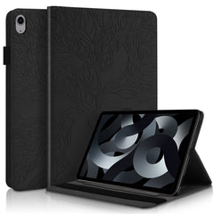 Life Tree Series Horizontal Flip Leather Case with Holder