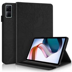 Life Tree Series Horizontal Flip Leather Case with Holder