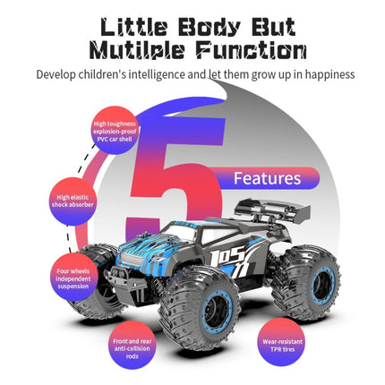 JJR/C Q105 2.4G RC Electric Climbing Off-Road Vehicle, JJR/C Q105(Black Red), JJR/C Q105(Black Blue)