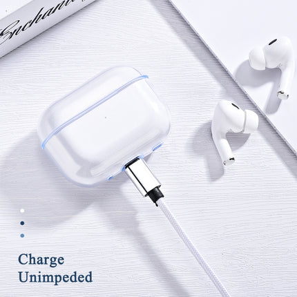 For AirPods Pro 2 Earphone Transparent TPU Protective Case, For AirPods Pro 2