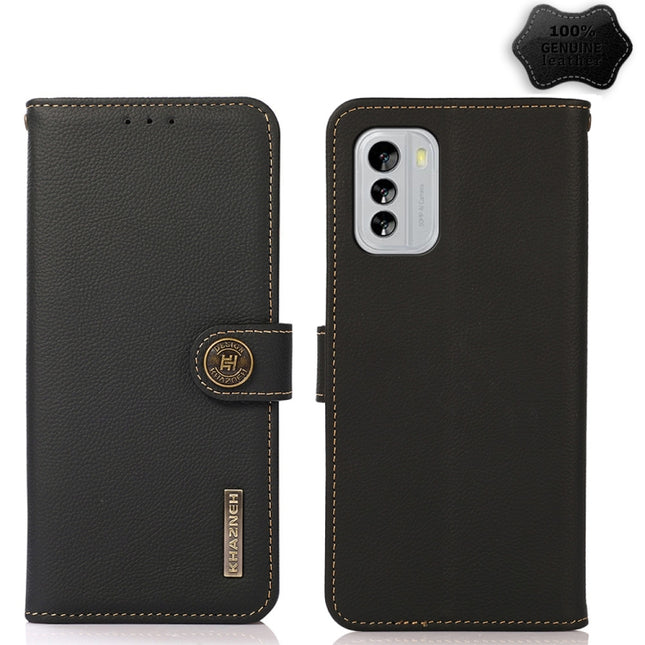 KHAZNEH Custer Genuine Leather RFID Phone Case, For Nokia G60 5G, For Samsung Galaxy S23+ 5G, For Samsung Galaxy S23 5G, For Samsung Galaxy S23 Ultra 5G