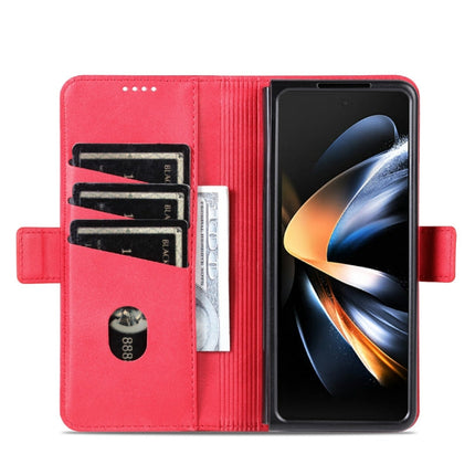 AZNS Magnetic Calf Texture Horizontal Flip Leather Phone Case, For Samsung Galaxy Z Fold3 5G, For Samsung Galaxy Z Fold4