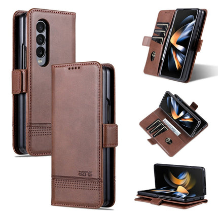 AZNS Magnetic Calf Texture Horizontal Flip Leather Phone Case, For Samsung Galaxy Z Fold3 5G, For Samsung Galaxy Z Fold4