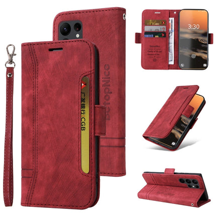 BETOPNICE Dual-side Buckle Leather Phone Case, For Samsung Galaxy S23+ 5G, For Samsung Galaxy S23 Ultra 5G
