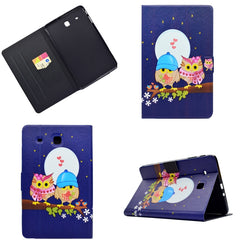 Electric Pressed Left Right Flat Feather Case with Sleep Function Pen Cover & Card Slot & Holder, For Galaxy Tab E T560, For iPad 2 / 3 / 4, For iPad Air, For iPad mini  2 / 3 / 4 / 5, For Huawei T5-10.0, For Huawei T1-701U (7.0)