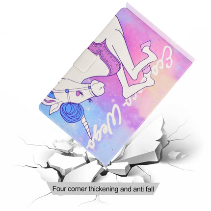 Electric Pressed Left Right Flat Feather Case with Sleep Function Pen Cover & Card Slot & Holder, For Galaxy Tab S6 T860, For Galaxy Tab A 8.0 & S Pen (2019) P200, For Galaxy Tab A 10.1 (2019) T510