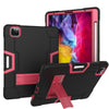 For iPad Pro 11 inch (2020) Contrast Color Robot Shockproof Silicon + PC Protective Case with Holder & Pen Slot, For iPad Pro 11 inch 2021 / 2020