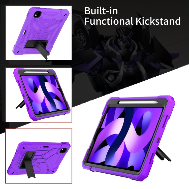 Bumblebee Silicone+PC Shockproof Tablet Case with Holder, For iPad Pro 11 2018/2020/2021, For iPad 10.2 2019/2020/2021