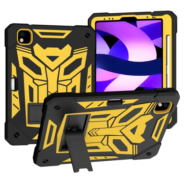 Bumblebee Silicone+PC Shockproof Tablet Case with Holder, For iPad Pro 11 2018/2020/2021, For iPad 10.2 2019/2020/2021