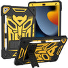 Bumblebee Silicone+PC Shockproof Tablet Case with Holder, For iPad Pro 11 2018/2020/2021, For iPad 10.2 2019/2020/2021