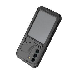 Metal + Silicone Phone Case with Screen Protector, For Samsung Galaxy S22 5G, For Samsung Galaxy S22+ 5G