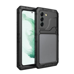 Metal + Silicone Phone Case with Screen Protector, For Samsung Galaxy S22 5G, For Samsung Galaxy S22+ 5G