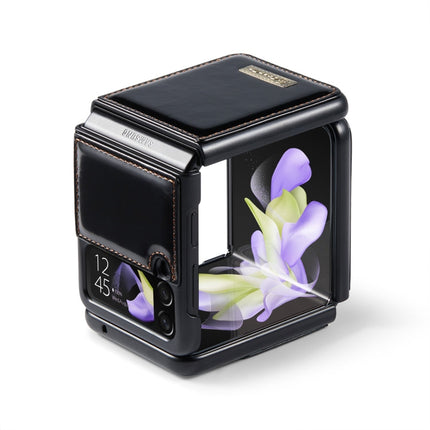 CaseMe 003 Crazy Horse Texture Leather Phone Case, For Samsung Galaxy Z Flip4