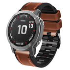 For Garmin Fenix 7X / Brown