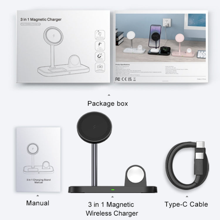 WA22 3 in 1 Magnetic Wireless Charger Phone Holder, WA22