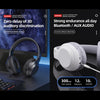 Lenovo TH10 Wireless Bluetooth Gaming Bass Music Sports Noise-cancelling Headphone, TH10 White, TH10 Black