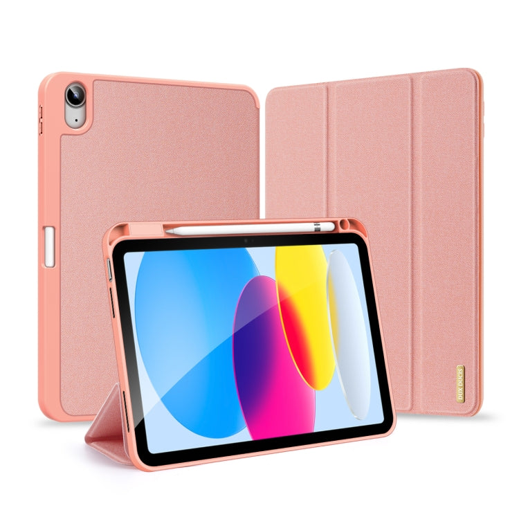 DUX DUCIS Domo Series Magnetic Flip Leather Tablet Case, For iPad 10th Gen 10.9 2022, For Xiaomi Redmi Pad 10.61