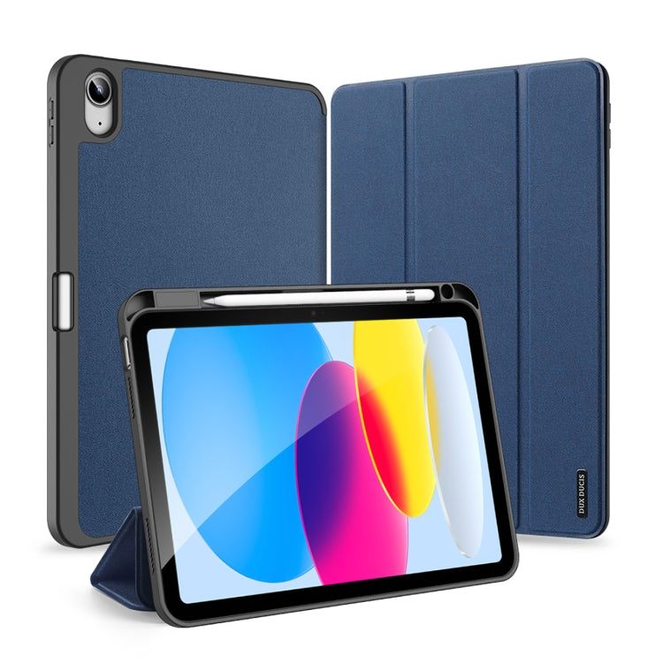 DUX DUCIS Domo Series Magnetic Flip Leather Tablet Case, For iPad 10th Gen 10.9 2022, For Xiaomi Redmi Pad 10.61