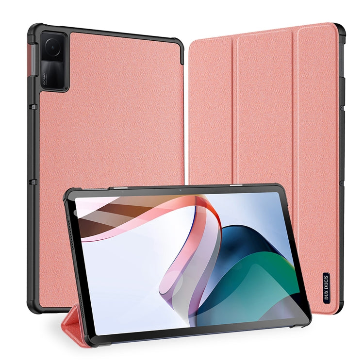 DUX DUCIS Domo Series Magnetic Flip Leather Tablet Case, For iPad 10th Gen 10.9 2022, For Xiaomi Redmi Pad 10.61