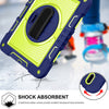 360 Degree Rotation Contrast Color Shockproof Silicone + PC Tablet Case, For iPad 10th Gen 10.9 2022